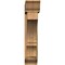 Ekena Millwork Balboa Traditional Rough Sawn Bracket w/ Offset Brace, Western Red Cedar, 8"W x 38"D x 38"H BKT0806X38X38BOA01RWR - alternate 2